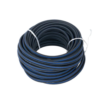 Air hose - Twin, 35 Meters - Ø7mmXØ14mm/Blue stripe (Aftermarket) - Milcotec
