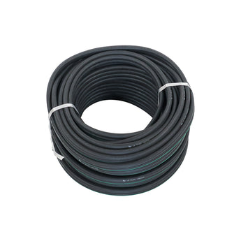 Air hose - Twin, 35 Meters - Ø7mmXØ13mm/Green stripe (Aftermarket) - Milcotec