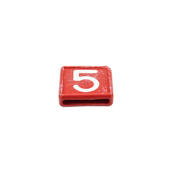 Numbers for collars - 5, used