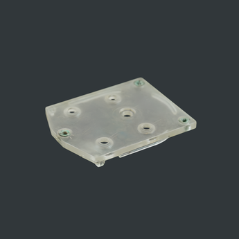 Backplate for chemical pump, used